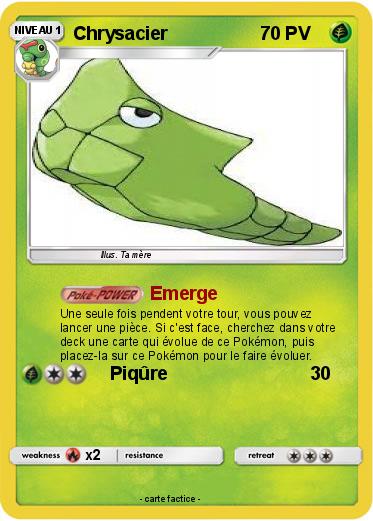Pokemon Chrysacier