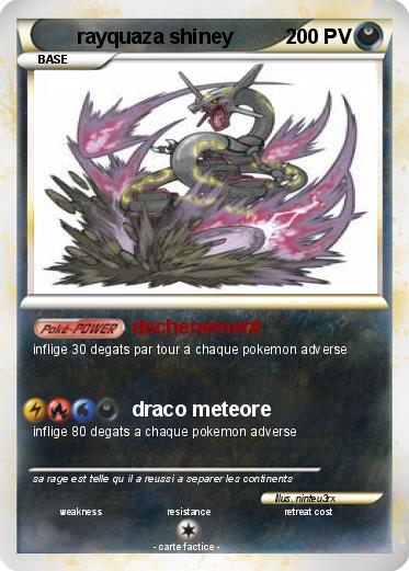 Pokemon rayquaza shiney