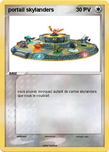 Pokemon portail skylanders