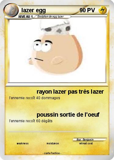 Pokemon lazer egg