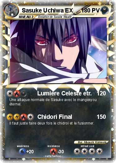 Pokemon Sasuke Uchiwa EX