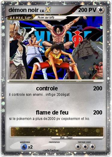 Pokemon démon noir