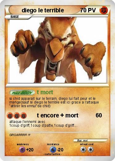 Pokemon diego le terrible