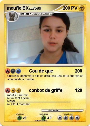Pokemon moufle EX