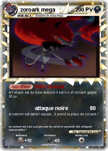 Pokemon zoroark mega