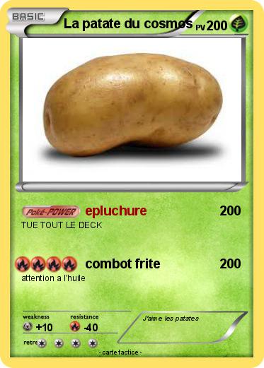 Pokemon La patate du cosmos