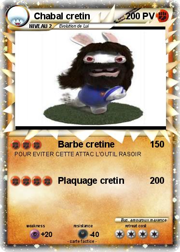 Pokemon Chabal cretin