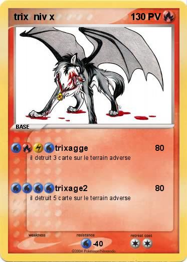 Pokemon trix  niv x