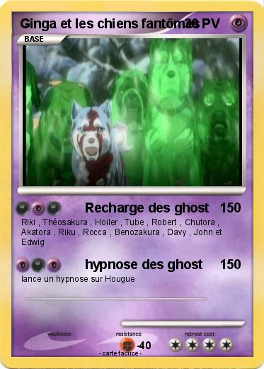 Pokemon Ginga et les chiens fantômes