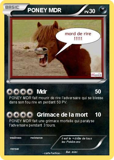 Pokemon PONEY MDR