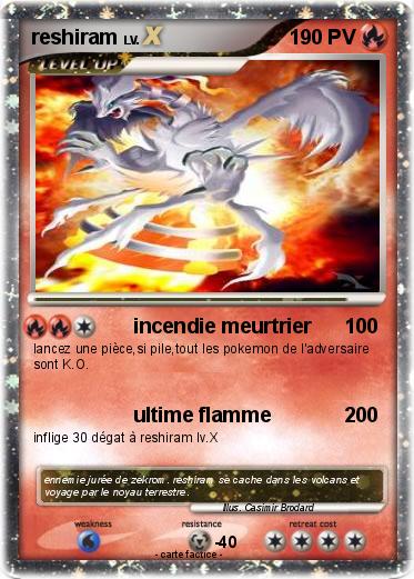 Pokemon reshiram