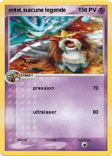 Pokemon entei,suicune legende
