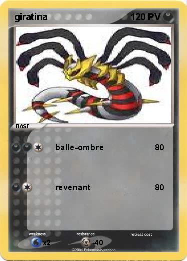 Pokemon giratina