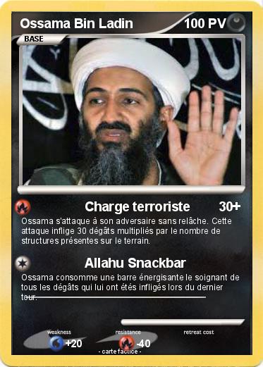 Pokemon Ossama Bin Ladin