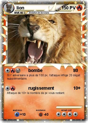 Pokemon lion