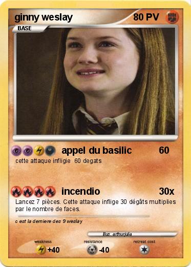 Pokemon ginny weslay