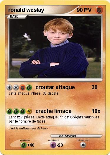Pokemon ronald weslay
