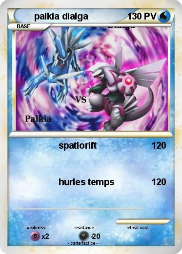 Pokemon palkia dialga