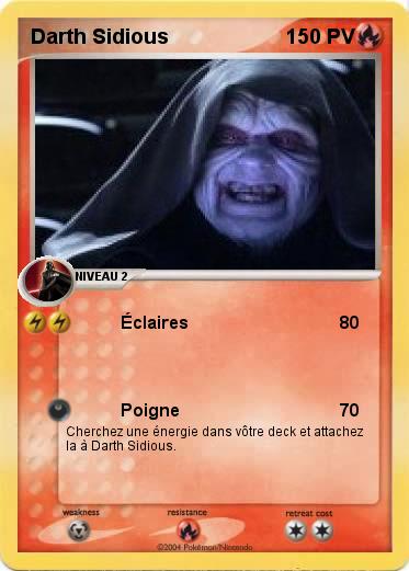 Pokemon Darth Sidious