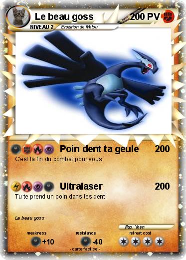 Pokemon Le beau goss