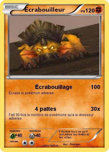 Pokemon Ecrabouilleur