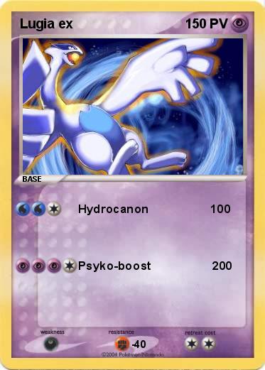 Pokemon Lugia ex