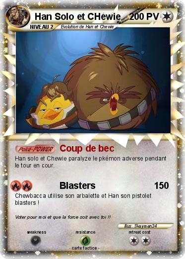 Pokemon Han Solo et CHewie