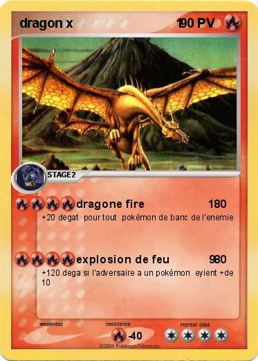Pokemon dragon x                             1