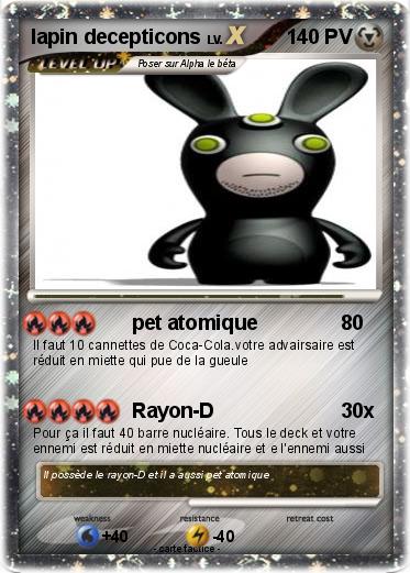 Pokemon lapin decepticons