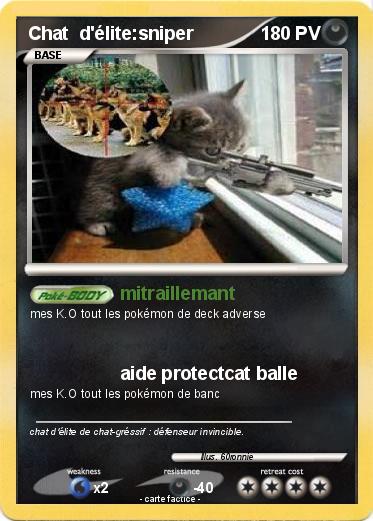 Pokemon Chat  d'élite:sniper