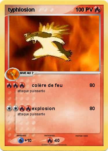 Pokemon typhlosion