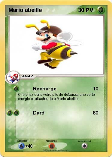 Pokemon Mario abeille