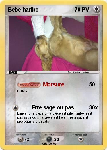 Pokemon Bebe haribo