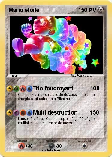 Pokemon Mario étoilé