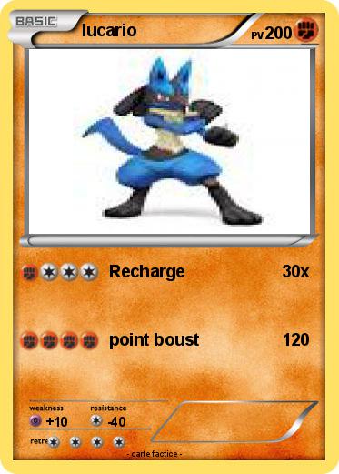 Pokemon lucario