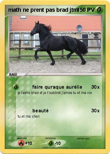 Pokemon math ne prent pas brad jtm