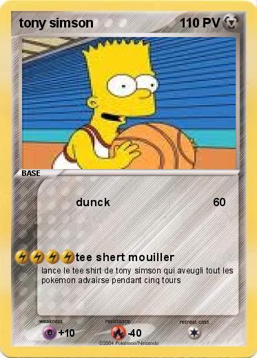 Pokemon tony simson