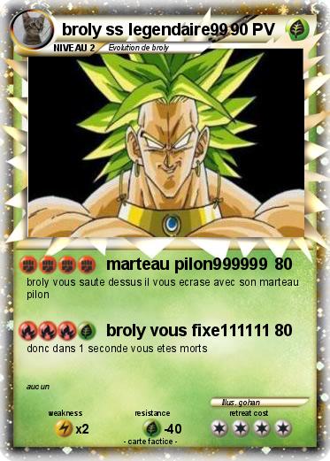 Pokemon broly ss legendaire99