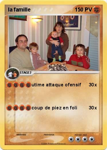 Pokemon la famille