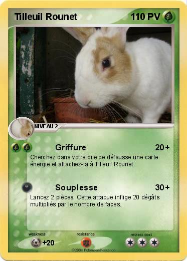 Pokemon Tilleuil Rounet