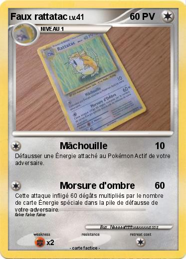 Pokemon Faux rattatac