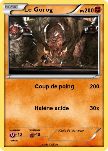 Pokemon Le Gorog