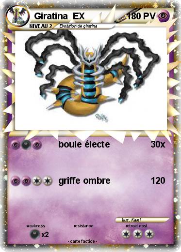 Pokemon Giratina  EX