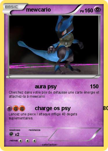 Pokemon mewcario