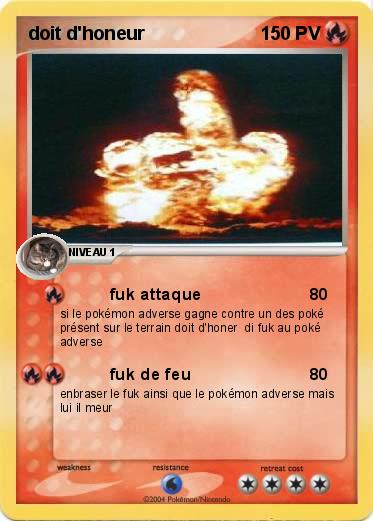 Pokemon doit d'honeur
