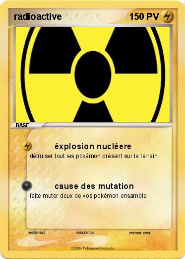 Pokemon radioactive