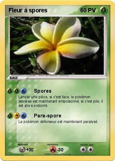 Pokemon Fleur à spores