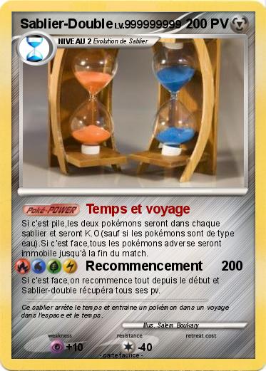 Pokemon Sablier-Double