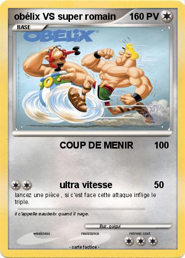 Pokemon obélix VS super romain
