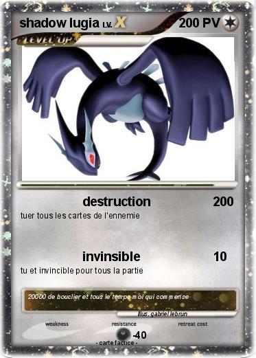 Pokemon shadow lugia
